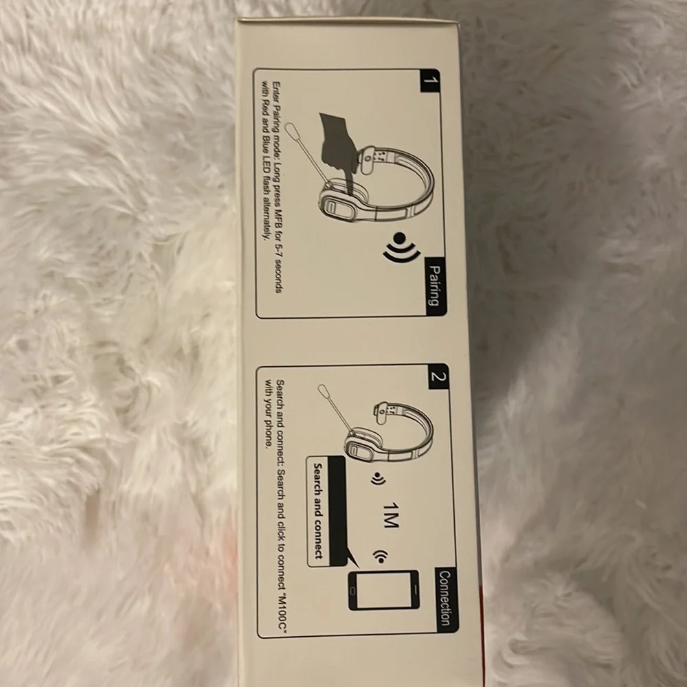 Velkpro M100c noise canceling talking headset New box unopened